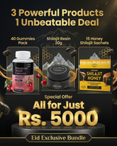 Chitral House Summer Power Bundle β 3-in-1 Shilajit Combo β
