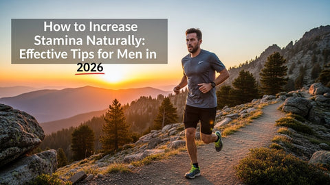 How to Increase Stamina Naturally: Effective Tips for Men in 2026