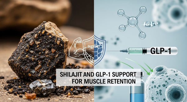 Shilajit and GLP-1 Support for Muscle Retention