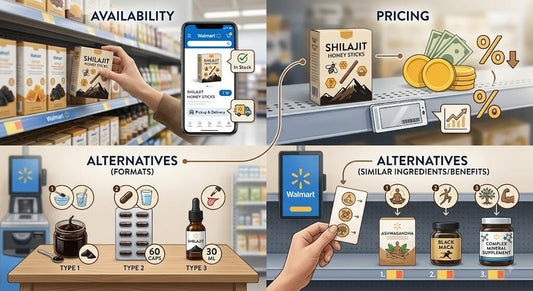 Shilajit Honey Sticks Walmart: Availability, Pricing and Alternatives