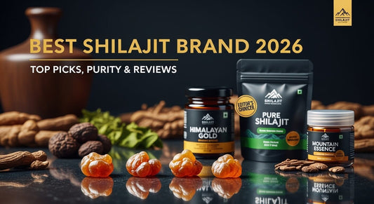 Best Shilajit Brand 2026: Top Picks, Purity & Reviews