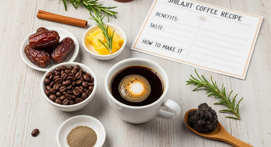 Shilajit Coffee Recipe: Benefits, Taste & How to Make It