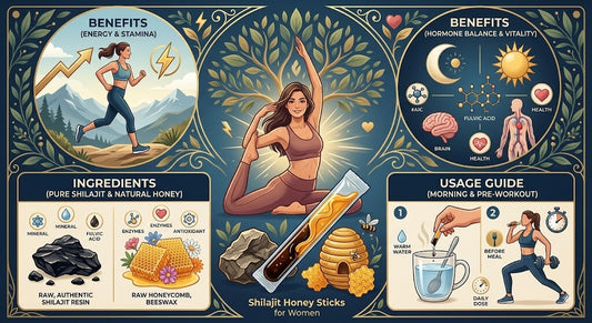 She-Lajit Honey Sticks for Women: Benefits and Wellness Support