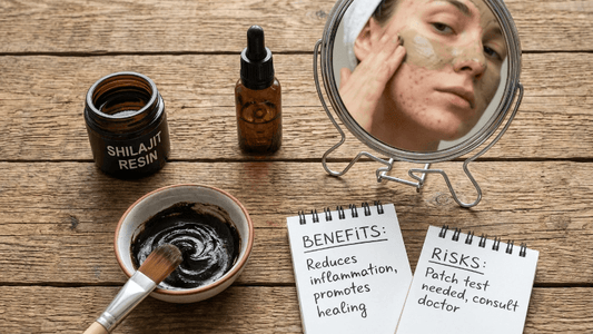    	 Shilajit for Acne Prone Skin: Benefits, Risks & How to Use