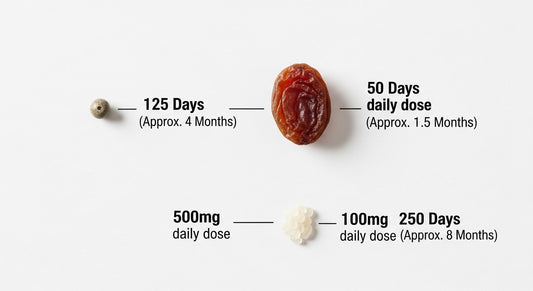 How long do 25 grams of Shilajit last?