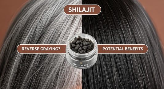 Shilajit Benefits for Grey Hair: Can It Reverse Graying?