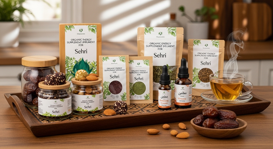 organic energy supplements for sehri to stay active all day