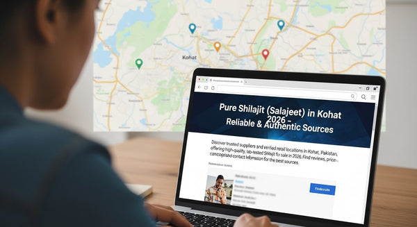 Where to Buy Pure Shilajit (Salajeet) in Kohat 2026 – Reliable & Authentic Sources