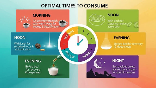 Best Time to Take Shilajit for Maximum Benefits