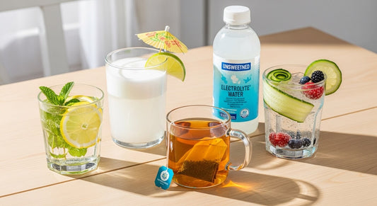 best drinks for fasting hydration that restore body fluids
