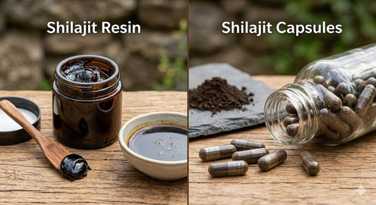 Shilajit Resin vs Capsules Comparison – Which Form Is Better?