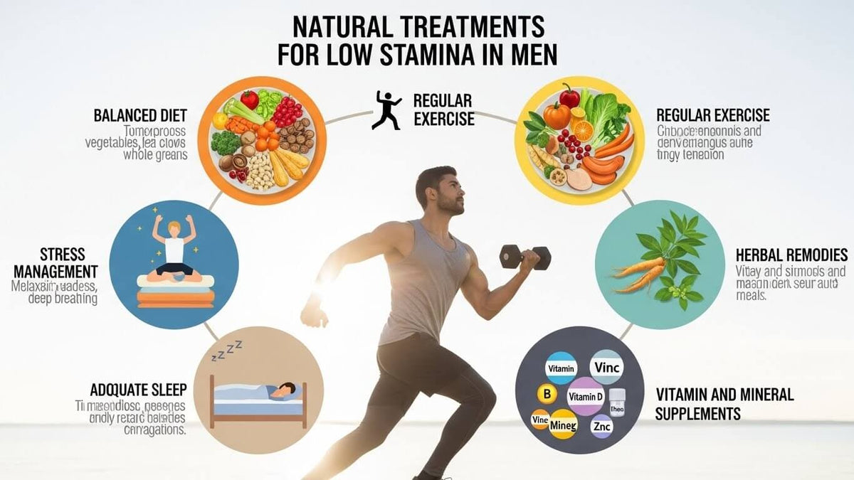 Low Stamina Problem in Men: Natural Treatments That Work