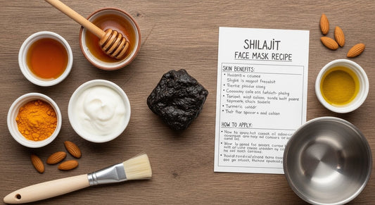 Shilajit Face Mask Recipe: Skin Benefits & How to Apply