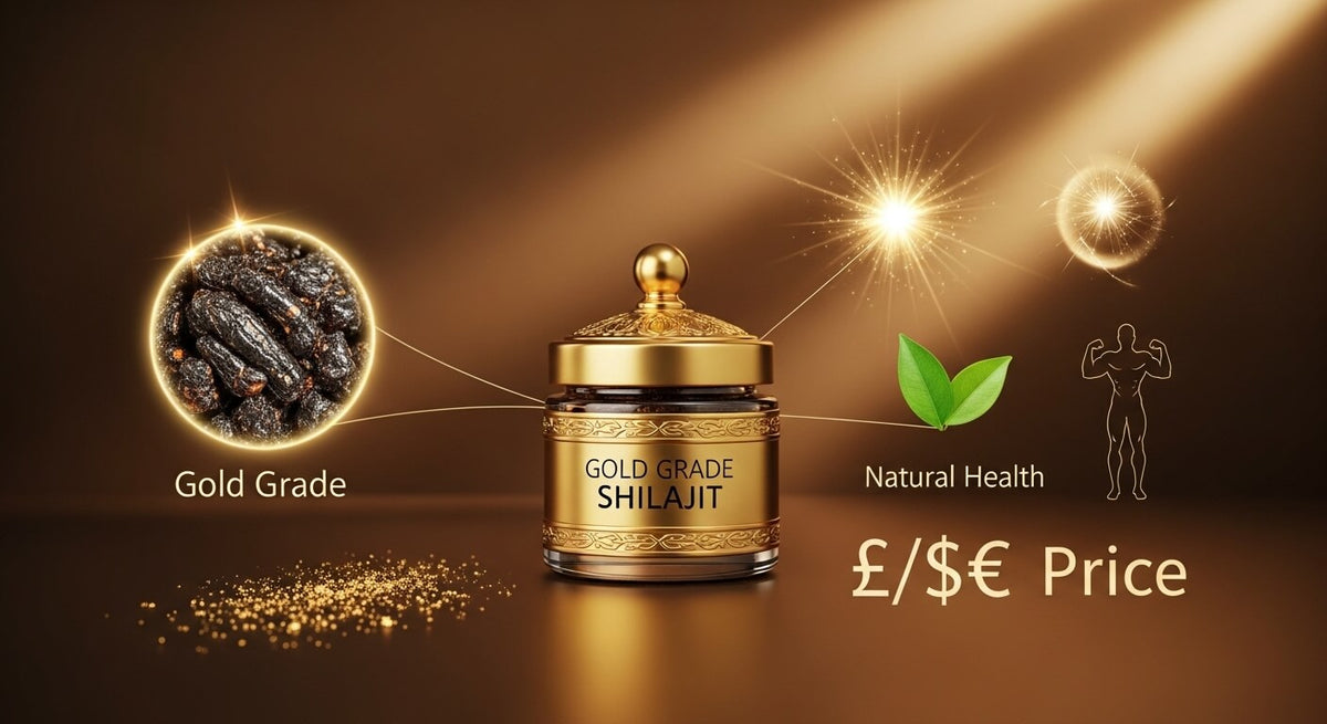 Gold Grade Shilajit: Meaning, Benefits & Price