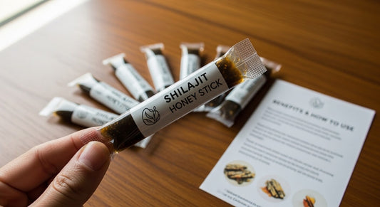 Shilajit Honey Sticks for Energy: Benefits & How to Use