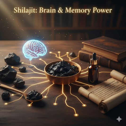 Shilajit Benefits for Brain & Memory Power