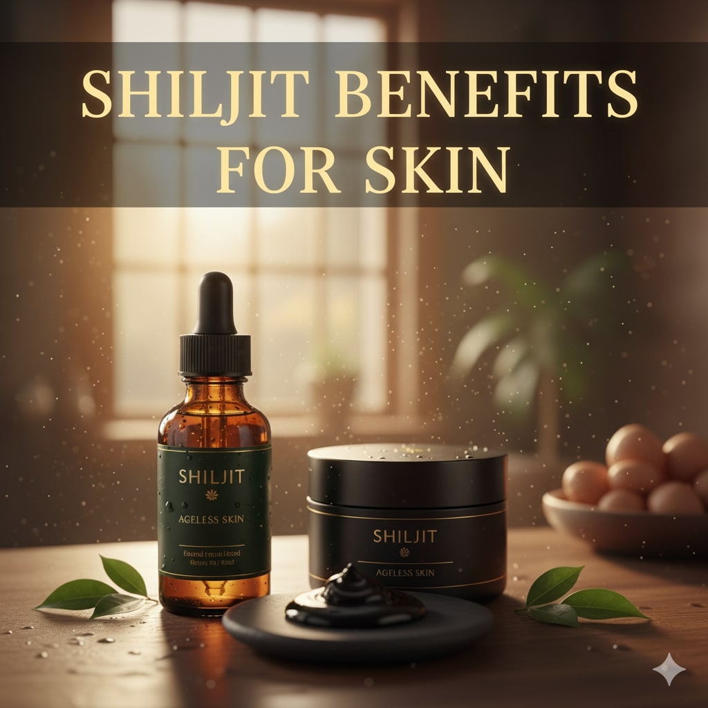 Top 7+ Shilajit (Shilajeet) Benefits for Skin Health and Anti-Aging