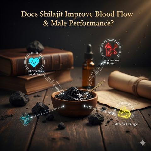 Does Shilajit Improve Blood Flow & Male Performance?