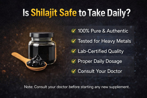 Is Shilajit Safe to Take Daily? Understanding Dosage and Side Effects