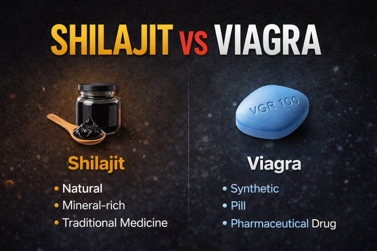 Shilajit (Salajeet) vs. Viagra: Which is Best for Your Sexual Health In Pakistan?