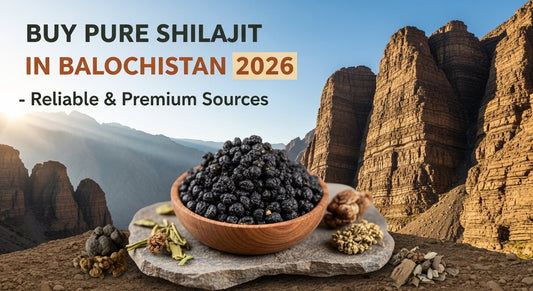 Buy Pure Shilajit in Balochistan 2026 – Reliable & Premium Sources