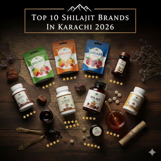 Top 10 Shilajit Brands In Karachi 2026