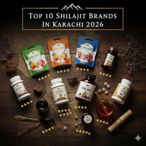 Top 10 Shilajit Brands In Karachi 2026