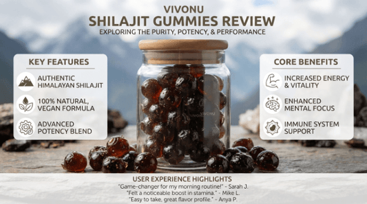 Vivonu Shilajit Gummies Review: Features, Benefits and User Experience