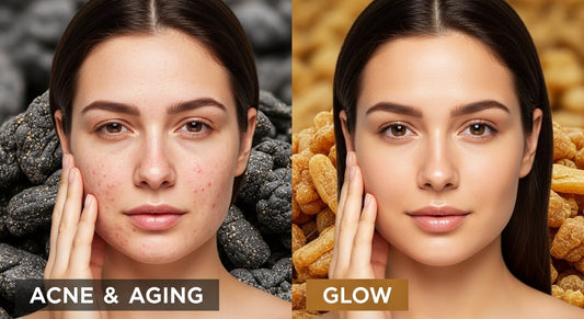 Shilajit Benefits for Skin: Acne, Aging & Glow