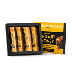 🍯 Honey Shilajit (Salajeet) 15 Sachet Pack – Pure Himalayan Salajeet with Honey